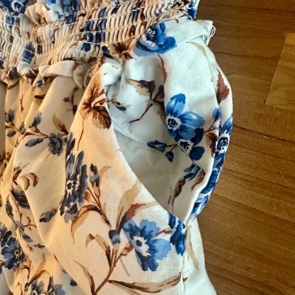 Janie + Jack Floral Border Jumpsuit Size 12-18 Months - Picture 10 of 15